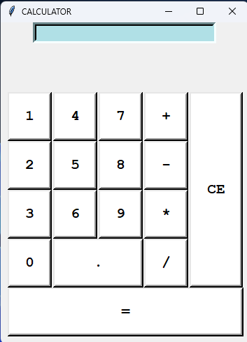 My first Python Tkinter Calculator App (2021)